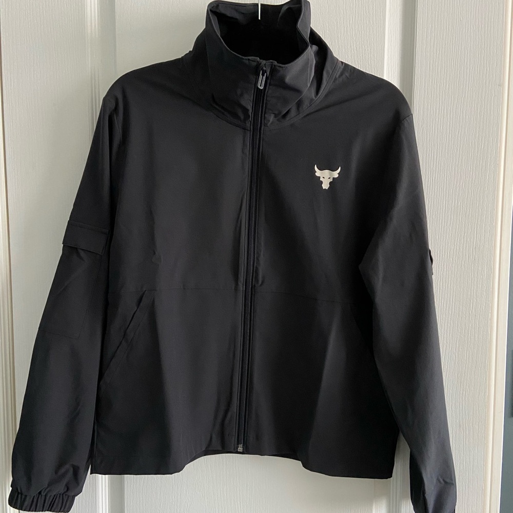 Under Armour Project Rock Woven Packable Jacket